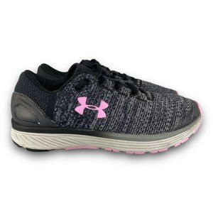 Under Armour Charged Bandit 3 Running Shoes 1295958-002 Gray Youth 4.5 Women 6